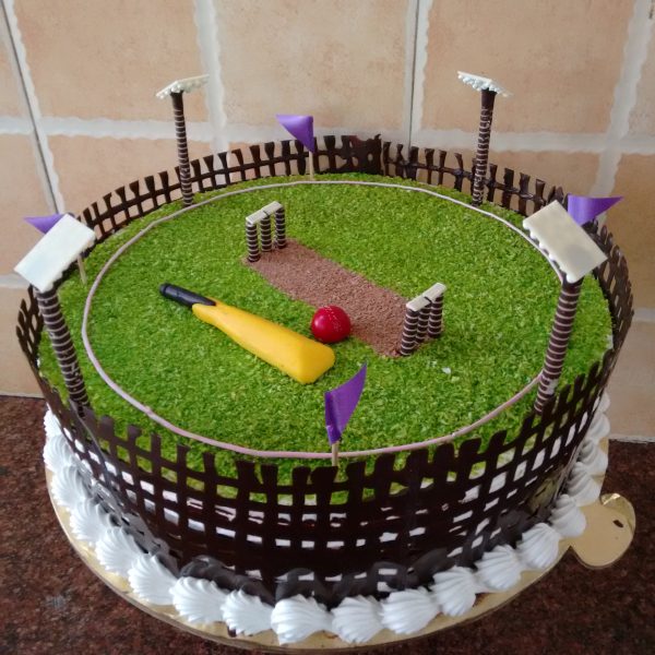 Fondant Cricket Cake | bakehoney.com-sgquangbinhtourist.com.vn